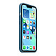 Coque et housse Apple Coque en silicone avec MagSafe pour iPhone 13 - Bleu clair - Autre vue