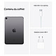 Tablette Apple iPad mini (2021) Wi-Fi + Cellular - 256 Go - Gris sidéral - Autre vue