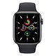 Montre connectée Apple Watch SE Aluminium (Gris sidéral - Bracelet Sport Minuit) - Cellular - 44 mm - Autre vue