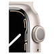 Montre connectée Apple Watch Series 7 Aluminium (Lumière stellaire - Bracelet Sport Lumière stellaire) - GPS - 45 mm - Autre vue