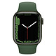 Montre connectée Apple Watch Series 7 Aluminium (Vert - Bracelet Sport Vert) - GPS - 41 mm - Autre vue