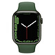 Montre connectée Apple Watch Series 7 Aluminium (Vert - Bracelet Sport Vert) - GPS - 45 mm - Autre vue