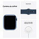 Montre connectée Apple Watch Series 7 Aluminium (Bleu - Bracelet Sport Bleu) - GPS - 45 mm - Autre vue