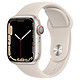 Montre connectée Apple Watch Series 7 Aluminium (Lumière stellaire- Bracelet Sport Lumière stellaire) - Cellular - 41 mm - Autre vue