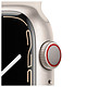 Montre connectée Apple Watch Series 7 Aluminium (Lumière stellaire- Bracelet Sport Lumière stellaire) - Cellular - 45 mm - Autre vue