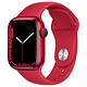Montre connectée Apple Watch Series 7 Aluminium ((PRODUCT)RED - Bracelet Sport (PRODUCT)RED) - Cellular - 41 mm - Autre vue