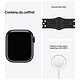 Montre connectée Apple Watch Nike Series 7 Aluminium (Minuit - Bracelet Sport Anthracite / Noir) - GPS - 41 mm - Autre vue