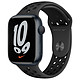 Montre connectée Apple Watch Nike Series 7 Aluminium (Minuit - Bracelet Sport Anthracite / Noir) - GPS - 45 mm - Autre vue