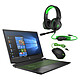 PC portable HP Pavilion Gaming 15-ec2062nf + casque HP Pavilion Gaming 400 + souris HP Pavilion Gaming 200 - Autre vue