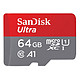 Carte mémoire SanDisk Ultra Chromebook microSD UHS-I U1 64 Go + Adaptateur SD - Autre vue