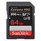 Carte mémoire SanDisk Extreme Pro SDHC UHS-I  64 Go    (SDSDXXU-064G-GN4IN) - Autre vue