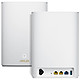 Routeur et modem Asus ZenWiFi AX Hybrid (AX1800) pack de deux XP4 - blanc - Autre vue