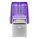 Clé USB Kingston DataTraveler microDuo 3C Gen3 128 Go - Autre vue