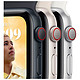 Montre connectée Apple Watch SE GPS (2022) (Silver Aluminium - Bracelet Sport White) - 40 mm - Autre vue