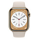 Montre connectée Apple Watch Series 8 GPS - Aluminium Gold - Sport Band - 45 mm - Autre vue Montre connectée Apple Watch Series 8 GPS - Aluminium Gold - Sport Band - 45 mm - Autre vue