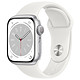 Montre connectée Apple Watch Series 8 GPS - Aluminium Silver - Sport Band - 45 mm - Autre vue