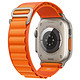 Montre connectée Apple Watch Ultra GPS + Cellular Titanium - Orange Alpine Loop - 49 mm - M - Autre vue