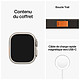 Montre connectée Apple Watch Ultra GPS + Cellular Titanium - Black Gray Trail Loop - 49 mm - M/L - Autre vue