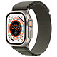 Montre connectée Apple Watch Ultra GPS + Cellular Titanium - Green Alpine Loop - 49 mm - L - Autre vue Montre connectée Apple Watch Ultra GPS + Cellular Titanium - Green Alpine Loop - 49 mm - L - Autre vue