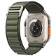 Montre connectée Apple Watch Ultra GPS + Cellular Titanium - Green Alpine Loop - 49 mm - L - Autre vue