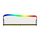 Mémoire Kingston Fury Beast White RGB SE - 2 x 8 Go (16 Go) - DDR4 3200 MHz - CL16 - Autre vue