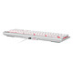 Clavier PC Corsair K70 RGB Pro - Blanc - Corsair OPX - Autre vue Clavier PC Corsair K70 RGB Pro - Blanc - Corsair OPX - Autre vue