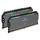 Mémoire Corsair Dominator Platinum RGB Black - 2 x 16 Go (32 Go) - DDR5 5200 MHz - CL40 - Ryzen Edition - Autre vue