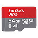 Carte mémoire SanDisk Ultra Chromebook microSD UHS-I U1 64 Go + Adaptateur SD - Autre vue