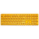 Clavier PC Ducky Channel One 3 - Yellow - Cherry MX Red  - Autre vue