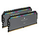 Mémoire Corsair Dominator Platinum RGB Black - 2 x 32 Go (64 Go) - DDR5 6000 MHz - CL40 - Ryzen Edition - Autre vue