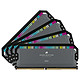 Mémoire Corsair Dominator Platinum RGB Black - 4 x 16 Go (64 Go) - DDR5 5600 MHz - CL36 - Ryzen Edition - Autre vue