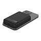 Batterie et powerbank Belkin Batterie externe sans fil Magsafe 5000 mAh avec support Noir - Autre vue