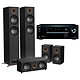 Ensemble Home-Cinéma Onkyo TX-SR494DAB Noir + Jamo S 807 HCS Noir - Autre vue Ensemble Home-Cinéma Onkyo TX-SR494DAB Noir + Jamo S 807 HCS Noir - Autre vue