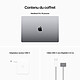 Macbook Apple MacBook Pro M2 Max 16" Gris sidéral 32Go/1To (MNWA3FN/A) - Autre vue