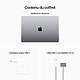 Macbook Apple MacBook Pro M2 Max 16" Gris sidéral 64Go/2To (MNWA3FN/A-64GB-2TB) - Autre vue Macbook Apple MacBook Pro M2 Max 16" Gris sidéral 64Go/2To (MNWA3FN/A-64GB-2TB) - Autre vue