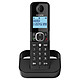 Téléphone fixe sans fil Alcatel F860 Duo Noir  - Autre vue