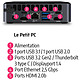 PC de bureau Altyk - Le Petit PC - F2-I38-N05 + Inovu MB24 Starter Pack - Autre vue