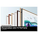 TV Samsung The Frame TQ55LS03B 2023 - TV QLED 4K UHD HDR - 138 cm - Autre vue TV Samsung The Frame TQ55LS03B 2023 - TV QLED 4K UHD HDR - 138 cm - Autre vue