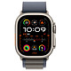 Montre connectée Apple Watch Ultra 2 GPS + Cellular - Titanium Case - Blue Alpine Loop - 49 mm - L - Autre vue