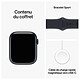 Montre connectée Apple Watch Series 9 GPS + Cellular - Aluminium Minuit - Bracelet Sport Band - 41 mm - Taille M/L - Autre vue Montre connectée Apple Watch Series 9 GPS + Cellular - Aluminium Minuit - Bracelet Sport Band - 41 mm - Taille M/L - Autre vue
