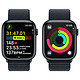 Montre connectée Apple Watch Series 9 GPS - Aluminium Minuit - Bracelet  Boucle Sport - 41 mm - Autre vue