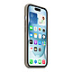Coque et housse Apple Coque en silicone avec MagSafe pour iPhone 15 - Argile - Autre vue Coque et housse Apple Coque en silicone avec MagSafe pour iPhone 15 - Argile - Autre vue