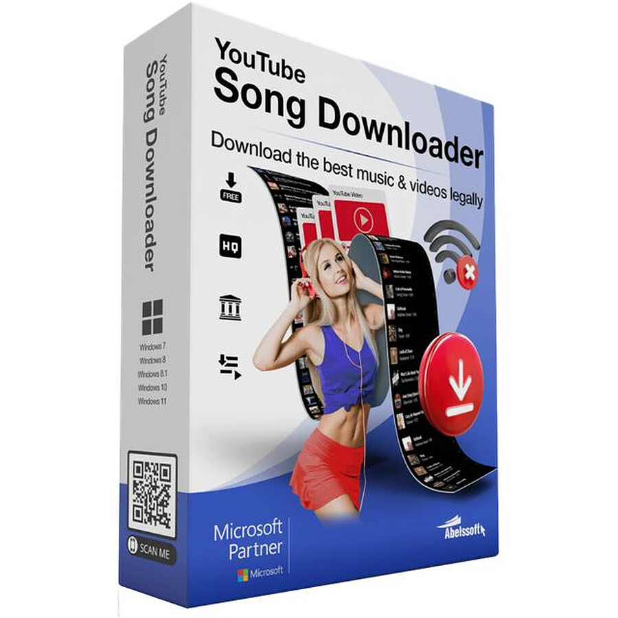 Logiciel image et son YouTube Song Downloader - Licence perpétuelle - 1 PC - A télécharger