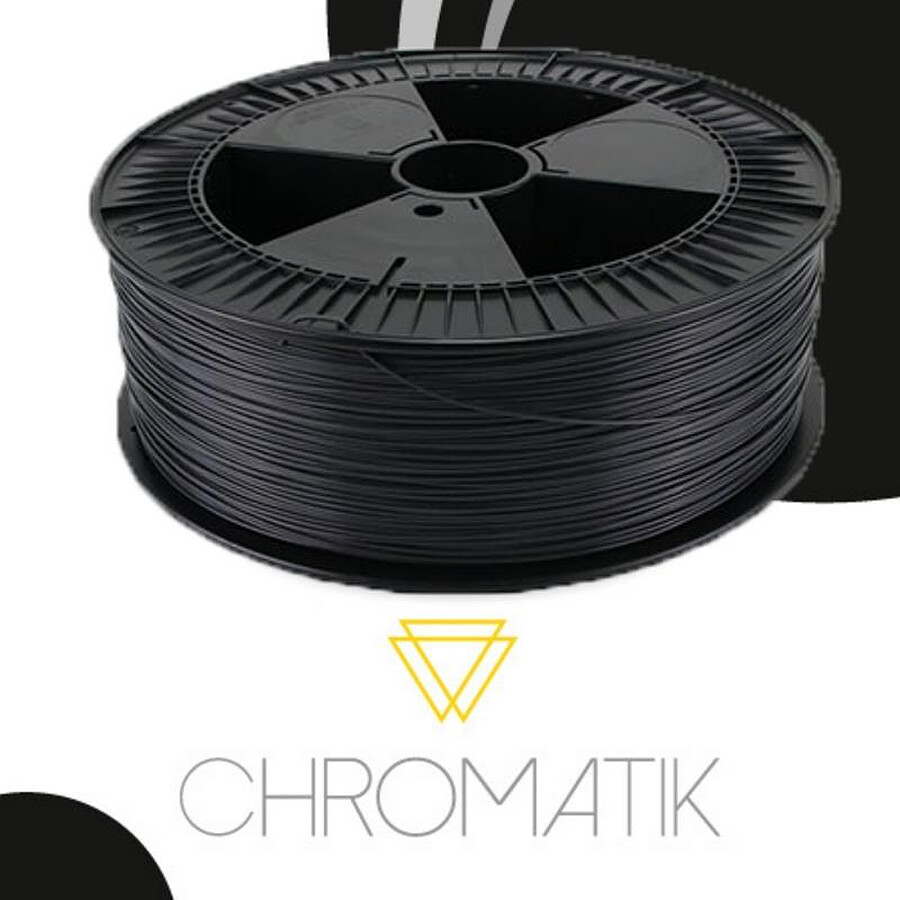 Filament 3D Chromatik - PLA Noir 2200g - Filament 1.75mm