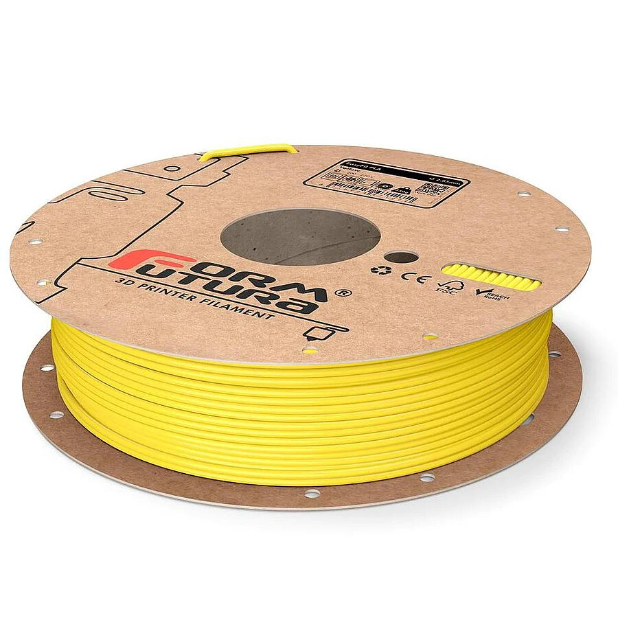 Filament 3D FormFutura EasyFil PLA jaune (yellow) 1,75 mm 0,75kg