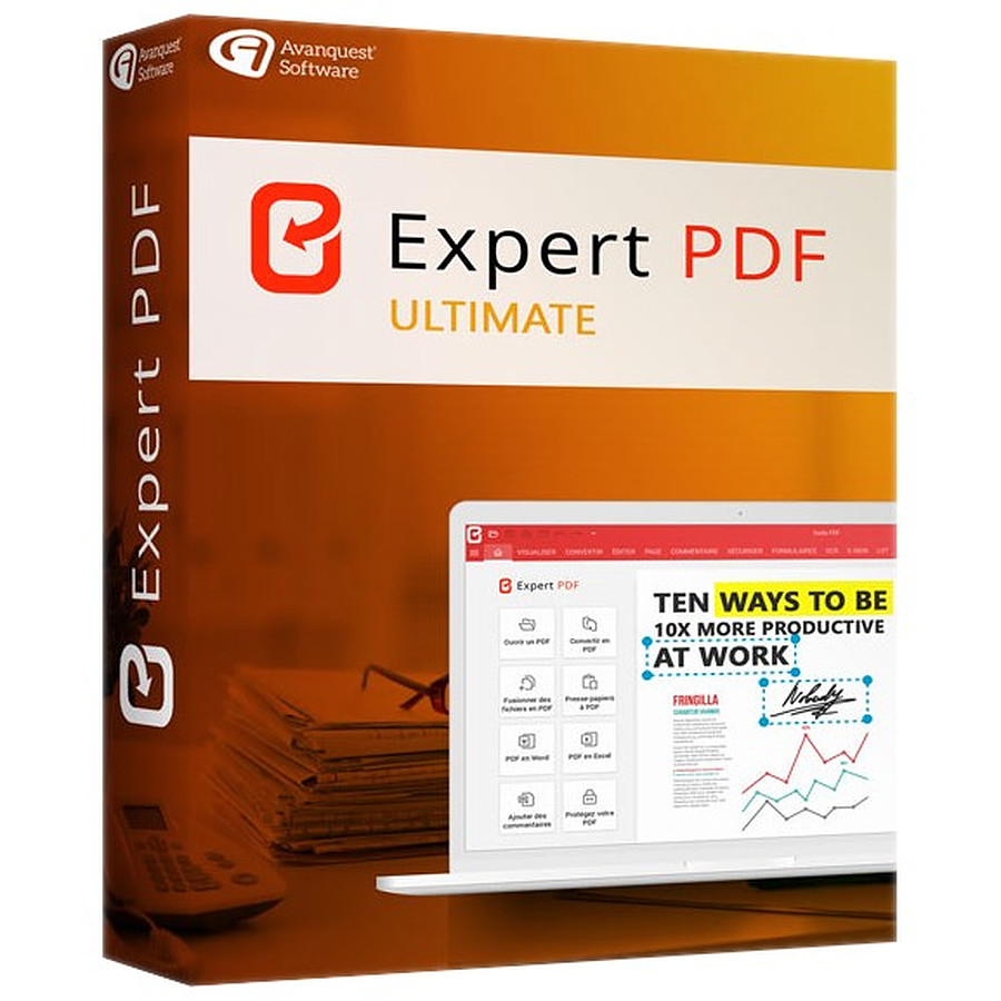 Logiciel bureautique Expert PDF 15 Ultimate - Licence perpétuelle - 1 poste - A télécharger