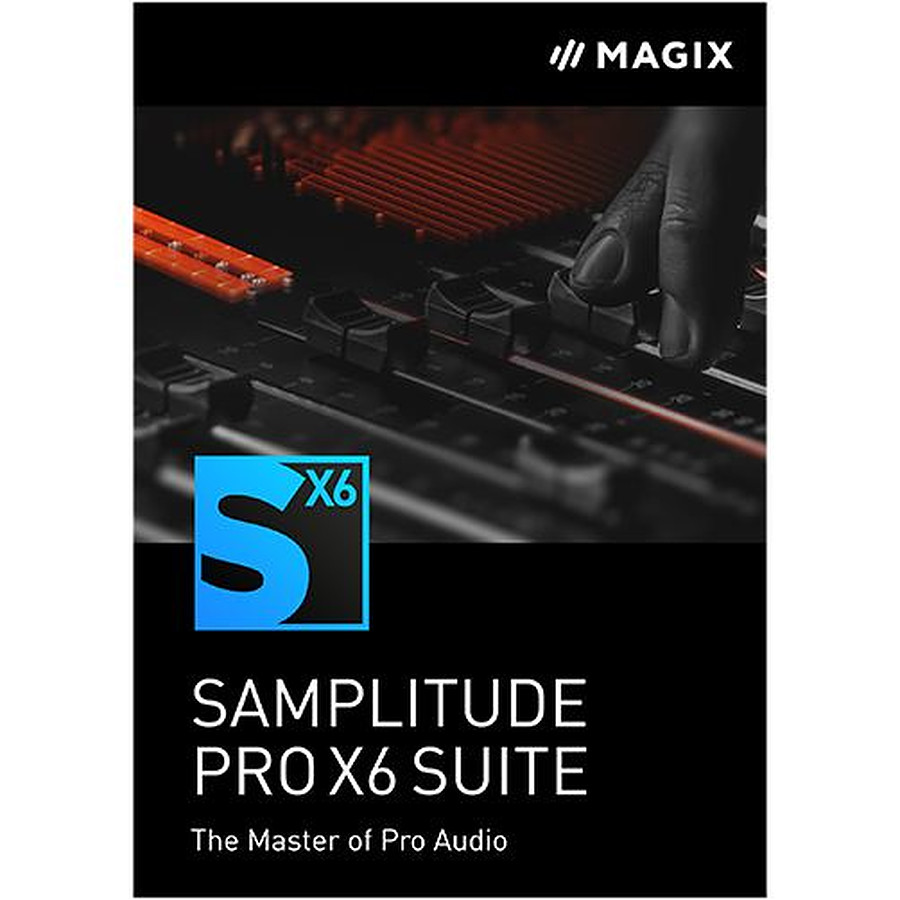 Logiciel home studio Samplitude Pro X6 Suite - Licence perpétuelle - 1 poste - A télécharger