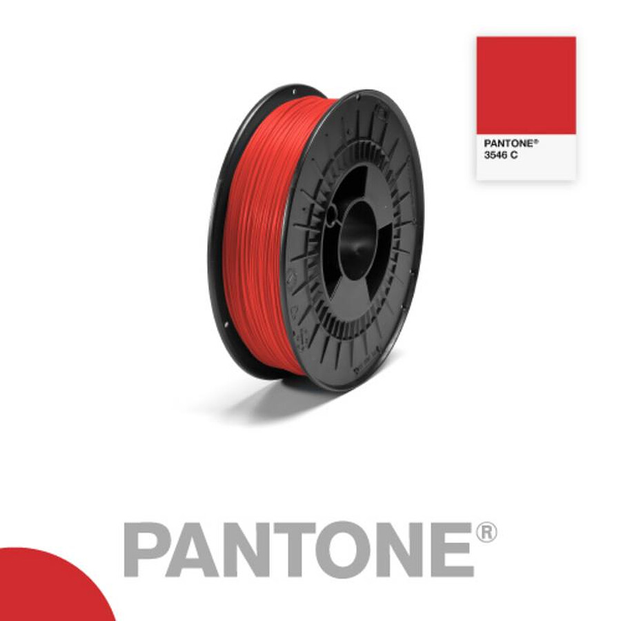 Filament 3D Pantone - PLA Rouge Cerise 750g - Filament 1.75mm