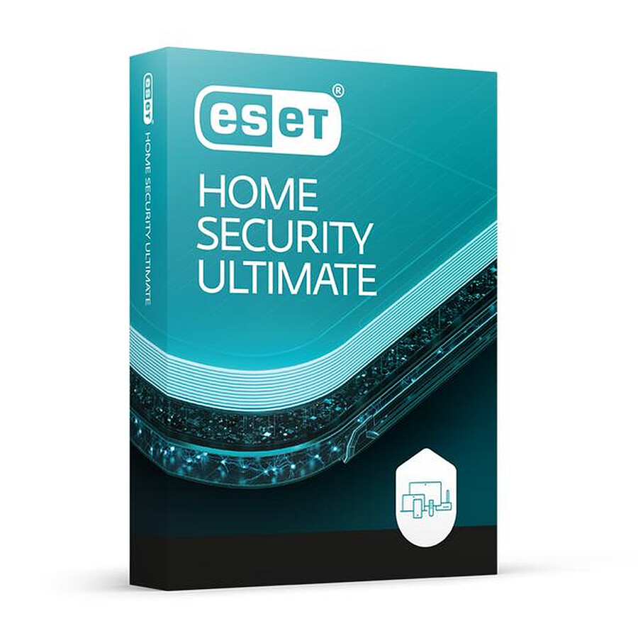 Logiciel antivirus et sécurité ESET Home Security Ultimate - Licence 2 ans - 10 postes - A télécharger