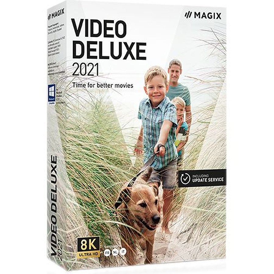 Logiciel home studio Magix Vidéo deluxe - Licence perpétuelle - 1 poste - A télécharger